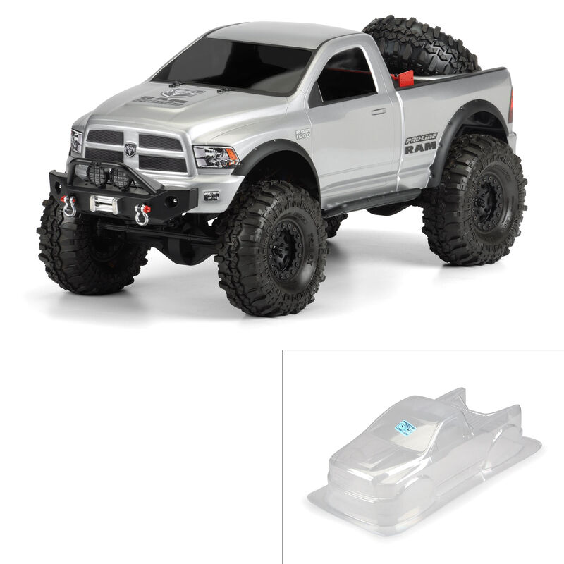 Proline 1/10 Ram 1500 Clear Body 313mm Wheelbase Scale Crawlers